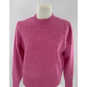 Elodie for Anthropologie Pink Sweater NWT